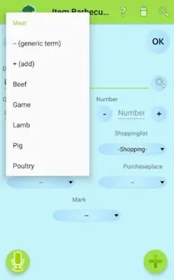 Inventory and Shopping list android App screenshot 3